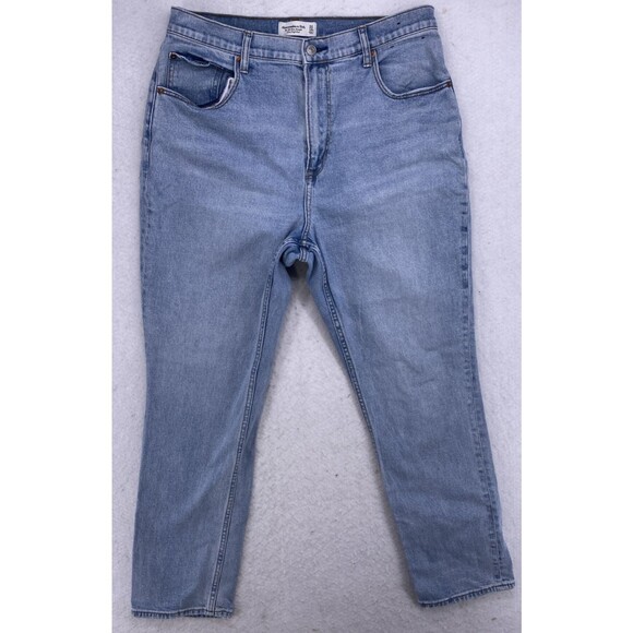 Abercrombie & Fitch Denim - Abercrombie & Fitch 90s Slim Straight Curve Love Jeans Ultra High Rise Size 32
